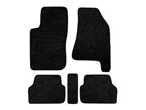 Jogo De Tapetes De Carpete Bordado - Onix