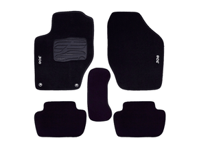 Jogo De Tapetes De Carpete Bordado - Peugeot 308