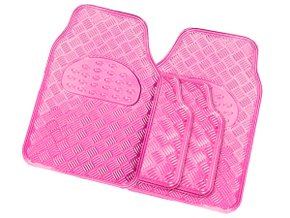 Jogo De Tapetes Rosa