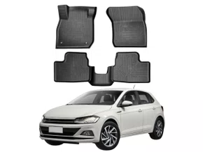 JOGO DE TAPETES TIPO BANDEJA VW POLO 17>  - GRID TB05002