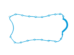 Junta Do Cárter, Clio E Kangoo 98>, Logan 07>, Megane E Scenic 99>, Sandero 08> E Symbol 09>, Bastos 1519114sl 