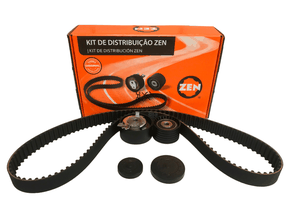 Kit correia sincronizadora Nissan March, Livina, Tiida e 
Versa e Renault Duster, Fluence, Logan, Kangoo, Megane, 
Oroch, Sandero, Scenic e Symbol ZEN 15030
