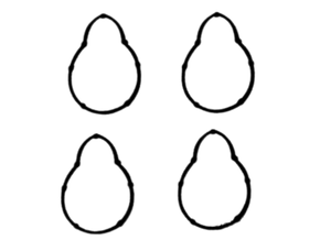 Kit De Anéis Do Coletor De Admissão Clio, Kangoo 98>megane, Scenic 99>, Logan 07>, Sandero 08>, Symbol 09> Bastos  1521116