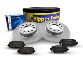 Kit Disco e Pastilha Freio Traseiro Compass e Jeep Renegade