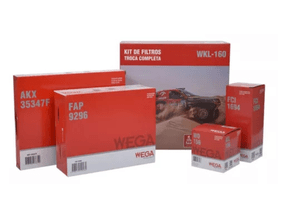 Kit Filtros Troca Completa Wega Wkl-160 