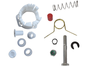 Kit Reparo Mola E Buchas Da Alavanca Do Câmbio, A3, Fox, Gol G5,g6, Golf 99> Saveiro G5 E G6, Voyage G5, G6 08>, Dfx -18484 