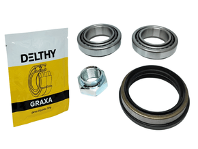 Kit Rolamento De Roda Dianteira Escort 83/92, Escort Hobby  93/96, Verona 87/92 E Apollo 90/92 Delthy 511005 
