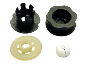 Kit Terminal Do Cabo De Comando Do Câmbio Aircross 12/12,c3 13/17, March 11/18, Sentra,tiida E Versa 08/13, 208 13/17,307 02/12, Captur 17>, Duster 12>, Kwid 18>, Logan 07>,oroch 16>, Sandero 08> Kit Cia 55730 