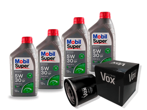 Kit Troca de Óleo 5W30 e Filtro de Óleo Onix 1.0 12V Montana 1.2 12V, Tracker 1.0,1.2 12V