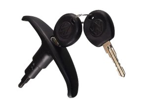 Maçaneta Do Porta-malas Com Chave Kombi 76/96 Universal 20503