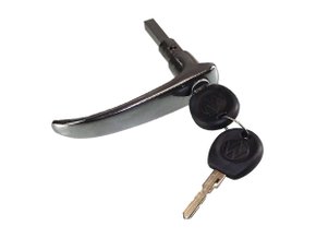 Maçaneta Externa Da Porta Com Chave Kombi Clipper 76/96 Universal 20293