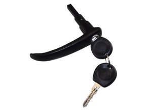 Maçaneta Externa Da Porta Com Chave Kombi Clipper 76/96 Universal 20452