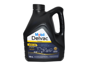 Óleo Lubrificante Mineral - Mobil Delvac Sae 15w-40 - 4  Litros 