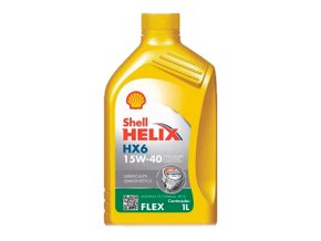 Óleo Lubrificante Semissintético - Shell Helix Hx6 Sae 15w-40 Sl - 1 Litro