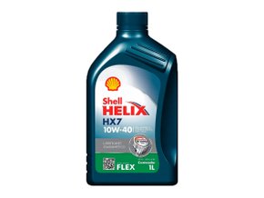 Óleo Lubrificante Semissintético - SHELL HELIX HX7 SAE 10W-40 SN - 1 Litro