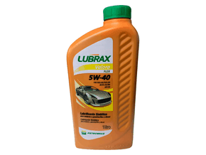 Óleo Lubrificante Sintético Lubrax 5w40 Valora 1l 