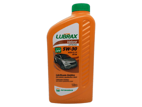 Óleo Lubrificante Sintético Para Motores A Diesel Com  Filtro De Partículas Lubrax 5w30 Valora 1l 