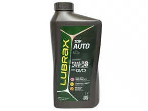 ÓLEO LUBRIFICANTE SINTÉTICO PARA MOTORES COM FILTRO DE PARTÍCULAS LUBRAX 5W30 TOP AUTO 1L