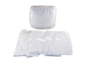 Pacote De Estopa De Retalho Branca Com 1kg