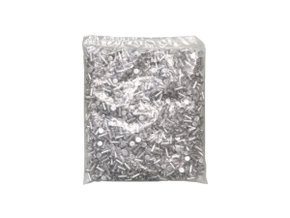 Pacote de rebites de alumínio 4x6mm 1.000 unidades