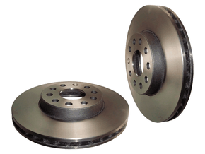 Par Disco de freio dianteiro Audi A3 04, Golf 03, Golf Variant 05, Jetta 06 e Jetta Variant 07 HIPPER FREIOS HF 82A