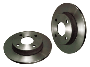 Par Disco de freio dianteiro Courier 97/99, Fiesta 95/99 e Ka 97 HIPPER FREIOS HF 14