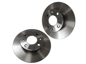 Par Disco De Freio Dianteiro, Gol, Parati E Saveiro G2/g3/g4, Passat, Quantum, Santana, Saveiro E Voyage, Torq - Mr006