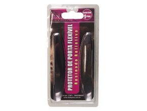 Protetor Lateral Flexível Para Porta Com Refletor Prata