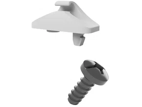 Suporte Do Quebra Sol Gol, Parati E Saveiro - Pc Fix  Kpa0420001