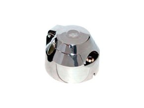 Tomada Cromada Para Engate De Reboque