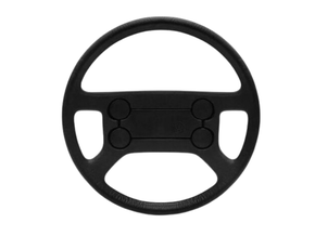 Volante Esportivo Modelo 4 Bolas Gol, \parati, Saveiro G1,g2,g3,g4  E Voyage G1 Rd Volantes Vi1184tbpt 