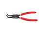 Alicate Para Anéis Com Bico Externo Curvo 165mm