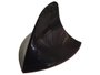 Antena Decorativa Preta Shekparts Modelo Tubarão