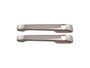 Aplique Cromado Para Maçanetas 02 Portas Gol, Parati E Saveiro G1, Santana 87/90 E Voyage 87/95 Shekparts 08.001
