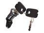 Cilindro Da Porta Com Chave Chevette 73/94, Chevy 84/94 Marajó 81/94 Universal 40115 - Lado Esquerdo