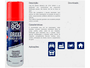 Graxa Branca de lítio spray - CAR 80 GRAXABR - 300ml