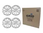 Jogo Calota Aro 15 - Onix Plus 20> Grid Gr377cp-pta-u