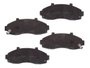 Jogo De Pastilhas De Freio Besta Gs 2.7 E Bongo 97/99 Speed Brake Sna-829 - Dianteira