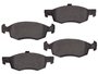 Jogo De Pastilhas De Freio Doblo Cargo 1.3/1.6/1.8 01/09 Bosch Bb 494 - Dianteira