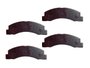Jogo De Pastilhas De Freio F-250 98>, F-350 98>, F-4000 98>, Ecopads Eco1095 - Dianteira