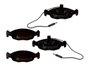 Jogo De Pastilhas De Freio Xsara 97>,106 95>, 106 96>, 306 93>, Ecopads Eco1191 - Dianteira