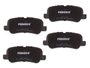 Jogo De Pastilhas De Freio Discovery , Range Rover, Range Rover Sport Ferodo Hqf-4035c - Traseira