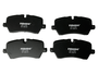 Jogo De Pastilhas De Freio Discorevy V , Ranger Rover Iv , Range Rover Sport Ferodo Hqf-4133c - Traseira 