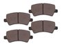 Jogo De Pastilhas De Freio Range Rover Evoque 11>, S80 07/11, V70 08/11, Xc60 07/11,  Fras-le Pd/1453 - Traseira