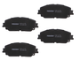 Jogo De Pastilhas De Freio, Lexus Es 300, Ux 250, Camry,  Corolla Cross, Rav4 Ferodo Hqf-4175c - Dianteira
