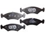 Jogo De Pastilhas De Freio Courier, Escort, Fiesta, Ka, Verona, Apollo, Logus, Pointer Speed Brake Sna-115 - Dianteira