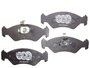 Jogo De Pastilhas De Freio Courier 97/99, Fiesta 96/09, Ka 97/09,  Speed Brake Sna-136 - Dianteira