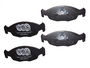Jogo De Pastilhas De Freio Speed Brake Sna-324 - Dianteira