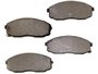 Jogo De Pastilhas De Freio Besta Gs 3.0 05>,  Speed Brake Sna-831 - Dianteira