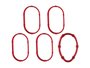 Kit de anéis do coletor de admissão Clio, Kangoo, Megane e 
Scenic 98, Livina 09, Logan 07, Sandero 08 e Symbol 
09 BASTOS 15211082
